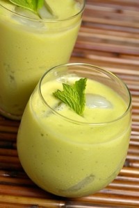 Green Devil - avocado smoothie